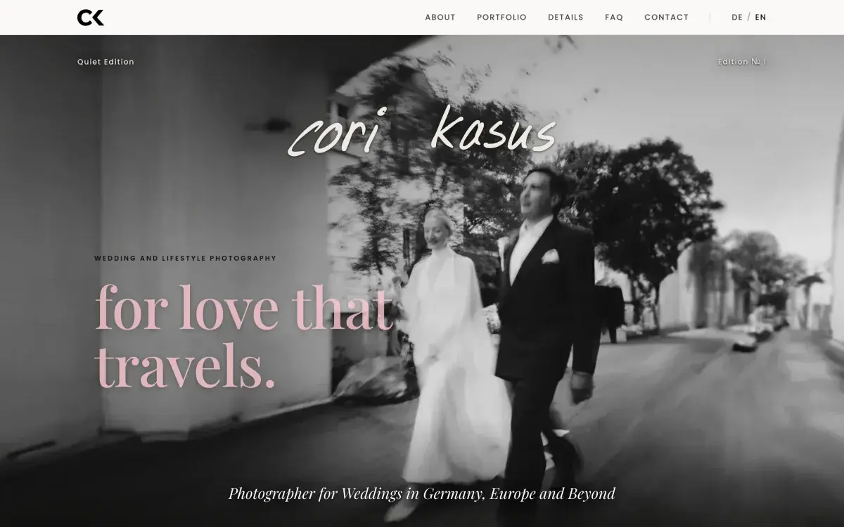 Cori Kasus — CK Motion